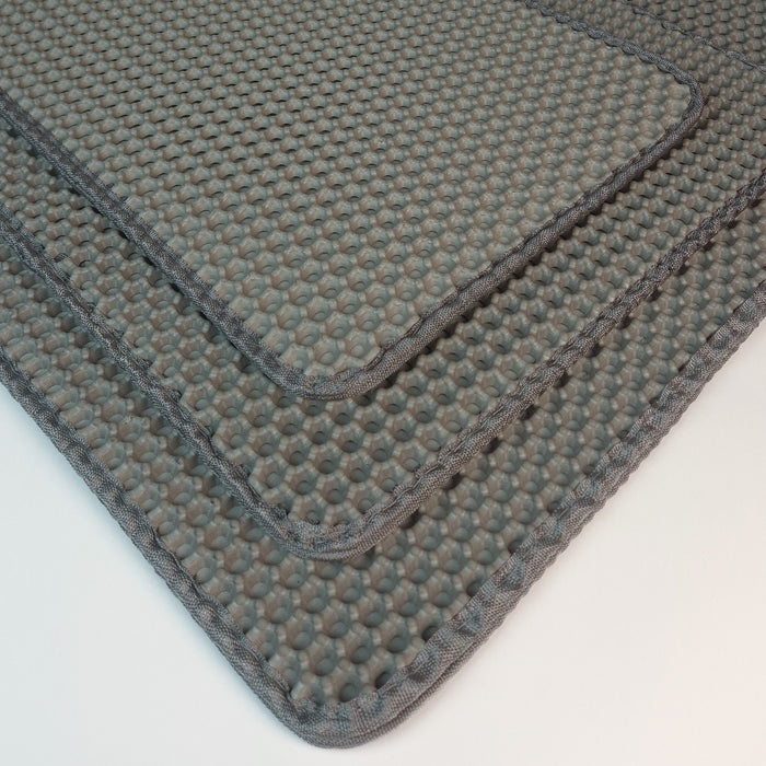 Kattegrus-måtte med honeycomb-design — dobbeltlag EVA