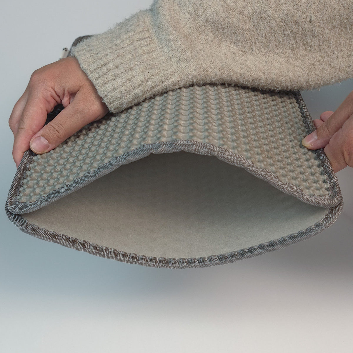 Kattegrus-måtte med honeycomb-design — dobbeltlag EVA