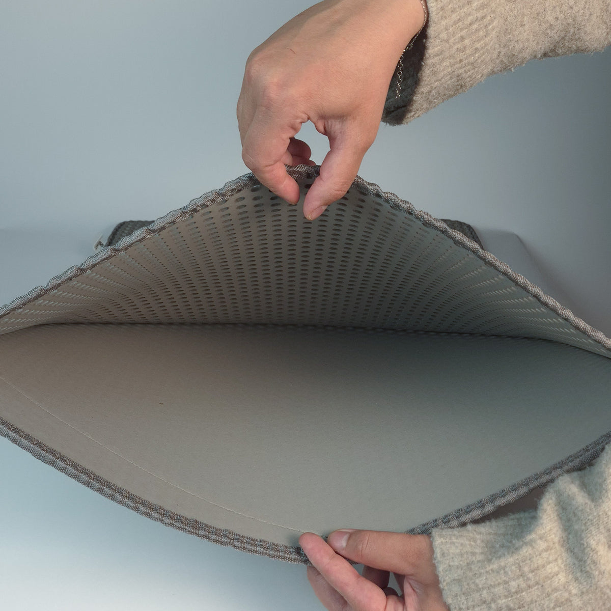 Kattegrus-måtte med honeycomb-design — dobbeltlag EVA